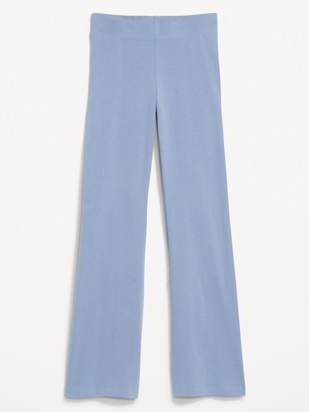 Old Navy High-Waisted Flare Leggings Women's XL Blue Cotton Stretch Y2K NWT